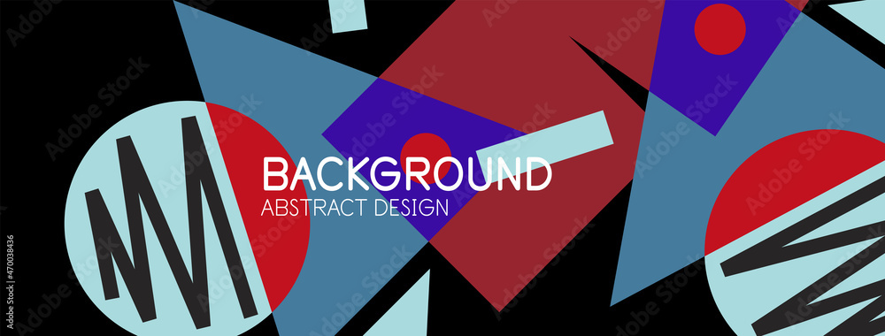 Abstract background with blocks, lines, geometric shapes. Techno or business concept for wallpaper, banner, background, landing page Abstract background with blocks, lines, geometric shapes. Techno or business concept for wallpaper, banner, background, landing page