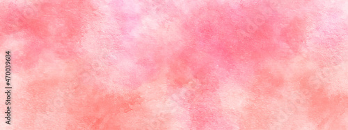 Abstract pale pink sponge background. Hand Drawn Texture. Pink Tie Dye Print. Art Print. Brushed Banner. Abstract Pink Water color background, Illustration, texture for design