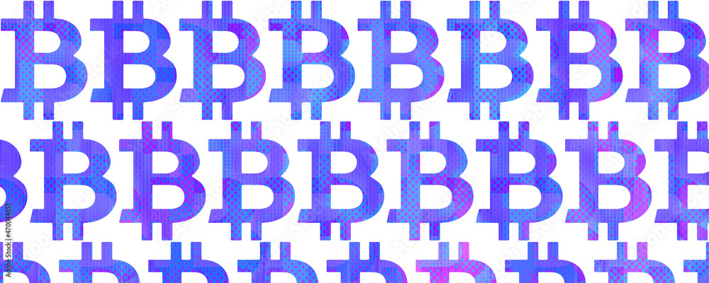 Abstract bitcoin pattern background image. Abstract bitcoin pattern background image.