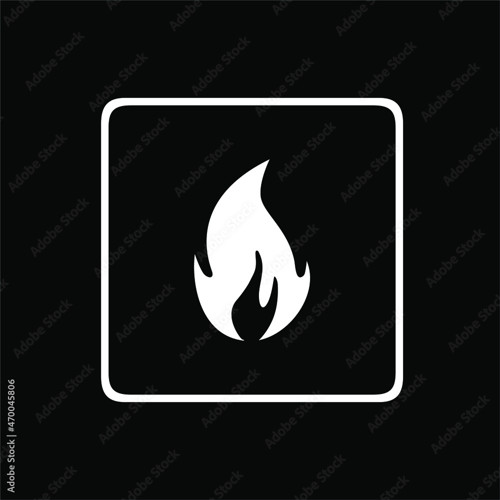 Fire Silhouette Illustration for Logo, Icon, Symbol, Pictogram, or Graphic Design Element. Vector Illustration Fire Silhouette Illustration for Logo, Icon, Symbol, Pictogram, or Graphic Design Element. Vector Illustration