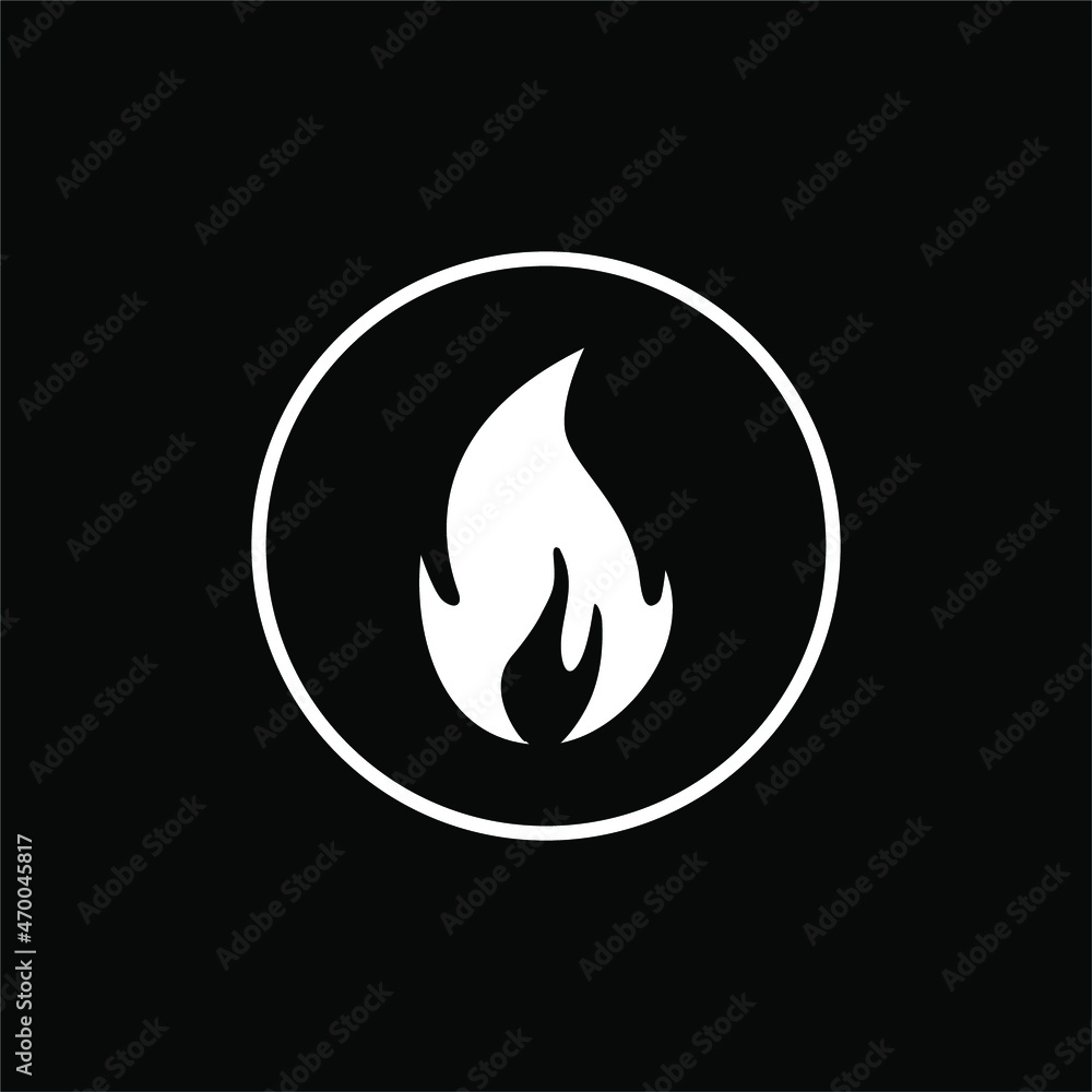 Fire Silhouette Illustration for Logo, Icon, Symbol, Pictogram, or Graphic Design Element. Vector Illustration Fire Silhouette Illustration for Logo, Icon, Symbol, Pictogram, or Graphic Design Element. Vector Illustration