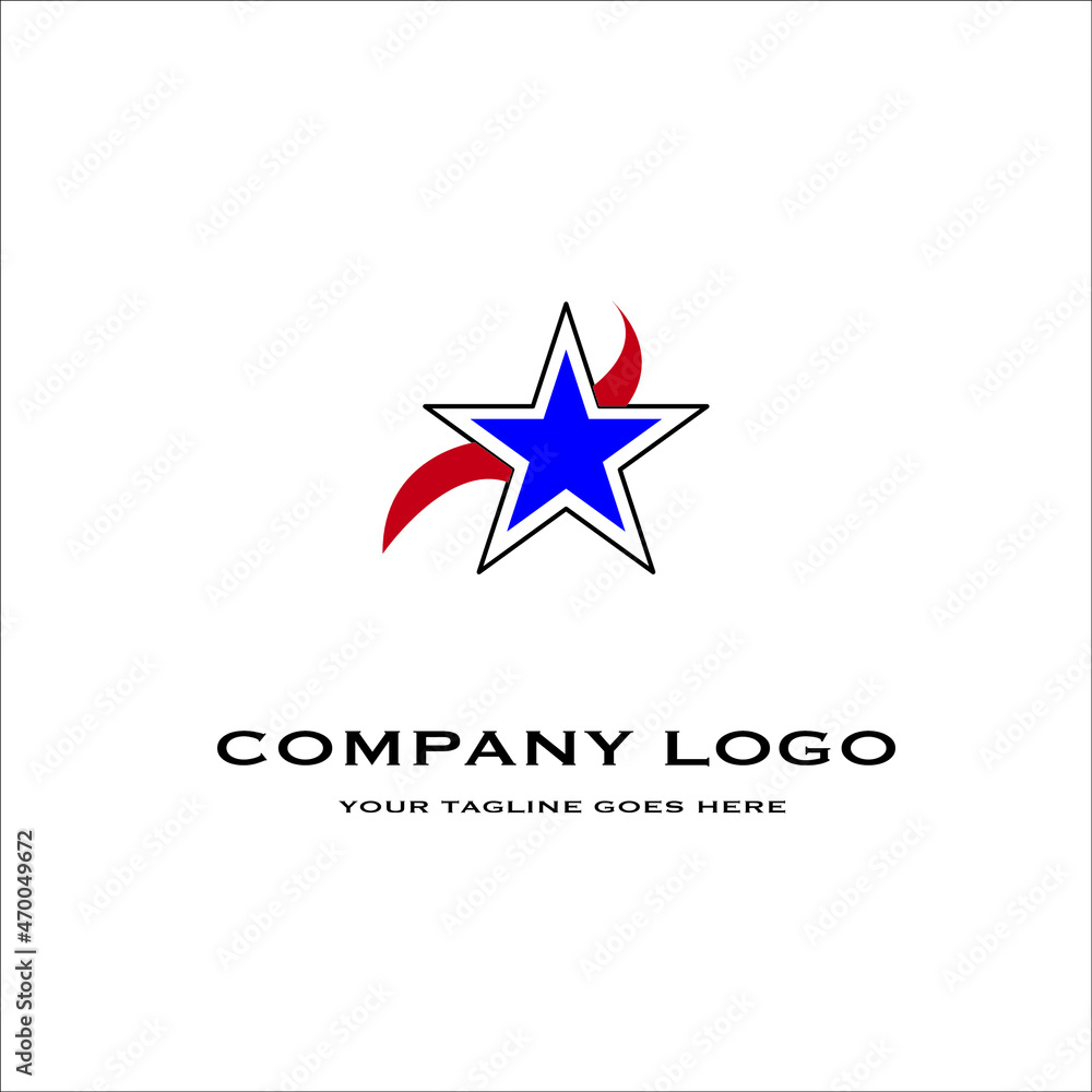 very elegant star logo very elegant star logo