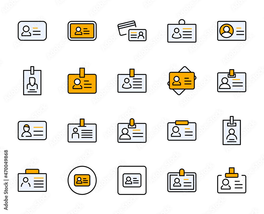 archiveBage line icon set. Collection of vector symbol in trendy flat style on white background. Business sings for design. archiveBage line icon set. Collection of vector symbol in trendy flat style on white background. Business sings for design.