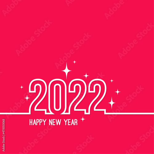 Creative happy new year