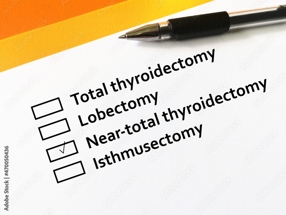Questions about thyroid pathology Questions about thyroid pathology