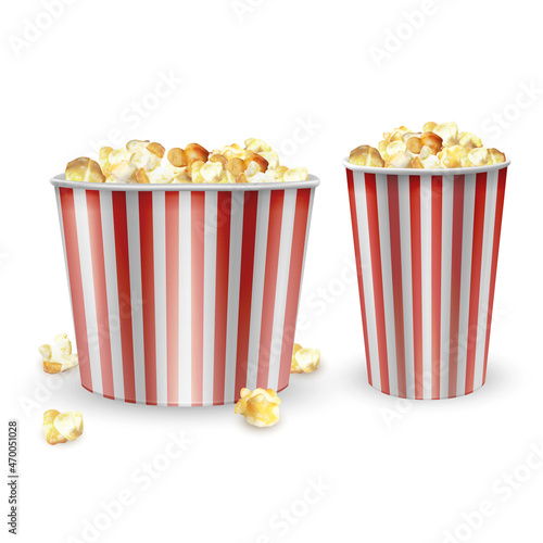 Movie concept, Realistic Cinema concept illustration, Vector format
