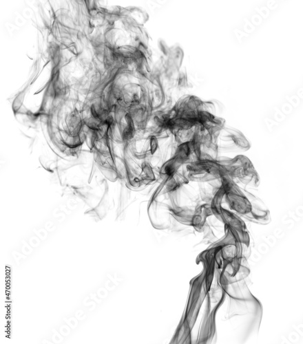 Fototapeta Naklejka Na Ścianę i Meble -  Smoke on a white background.