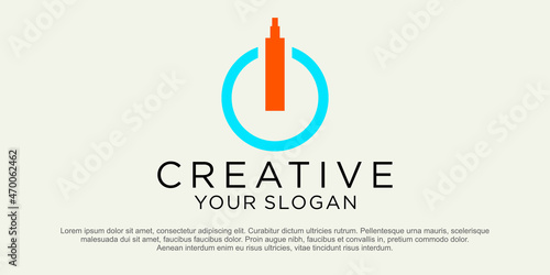 Vape logo device and smoke vector illustration