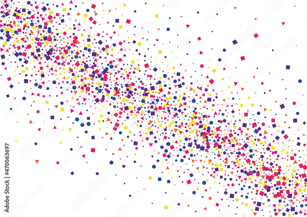 Pink Circle Carnaval Illustration. Blur Square Pink Circle Carnaval Illustration. Blur Square