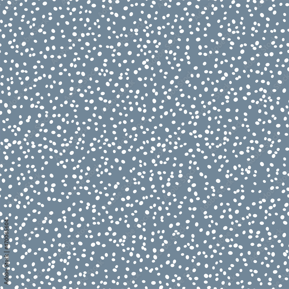 Vector Winter Snowfall Seamless Pattern. Christmas kid hand drawn falling snow print on dark gray background. Abstract New year brush spray texture for print, wrapping paper, fabric design, background Vector Winter Snowfall Seamless Pattern. Christmas kid hand drawn falling snow print on dark gray background. Abstract New year brush spray texture for print, wrapping paper, fabric design, background