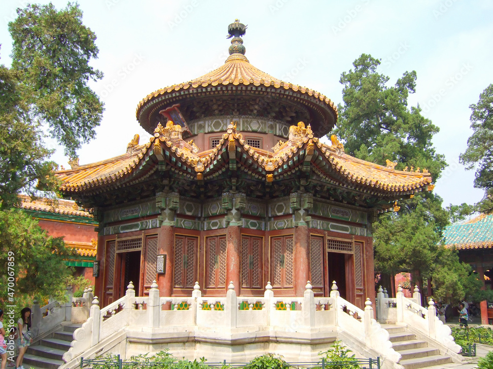 Obraz premium The Imperial Garden in Forbidden Palace