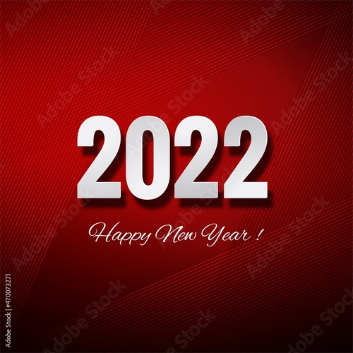 Beautiful celebration 2022 new year holiday card background