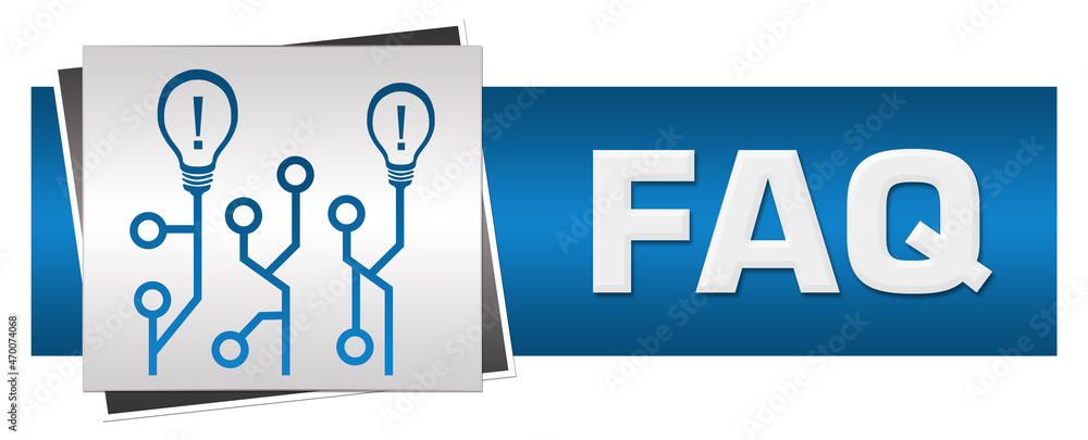 FAQ - Frequently Asked Questions Circuit Bulbs Blue Grey Horizontal 