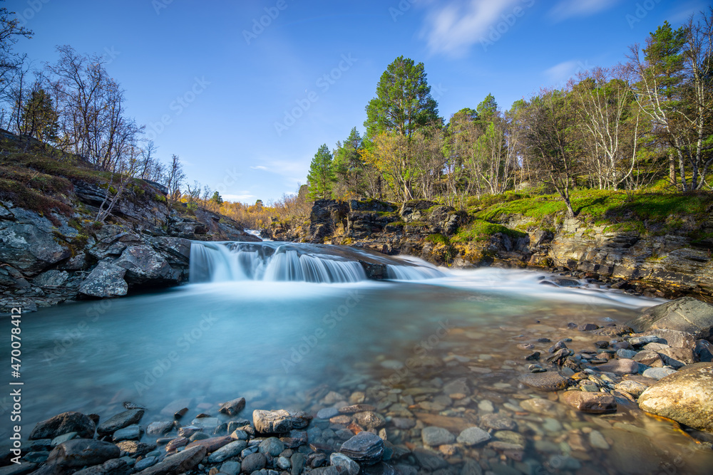 Fototapeta premium wasserfall