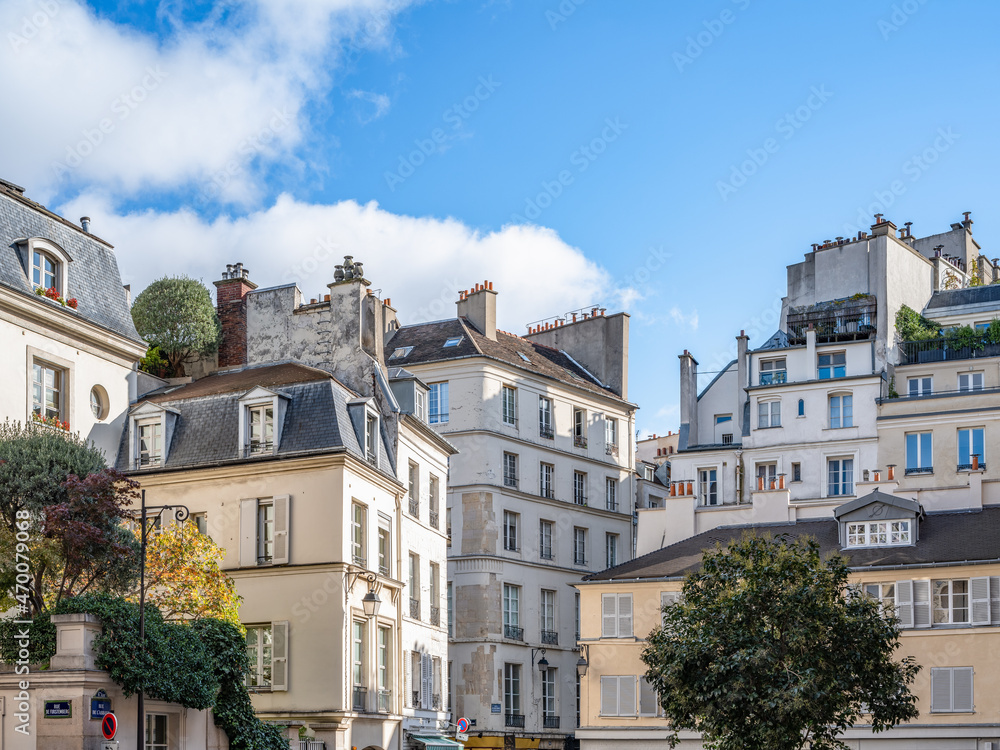Saint-Germain-des-Prés district in Paris, France