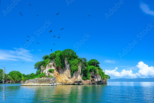 flying islands Dominican republic