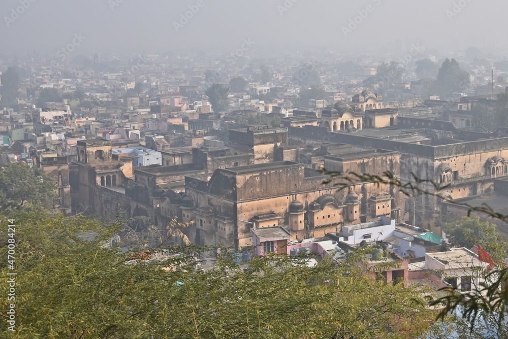 Naklejka premium ancient heritage monument in alwar rajasthan 