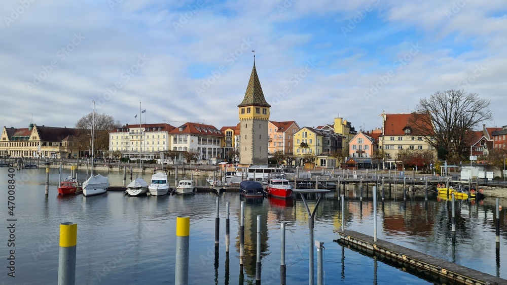 Fototapeta premium view of the old town