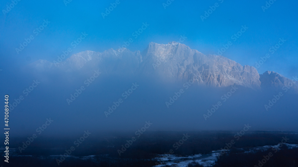 fog over the mountains fog over the mountains