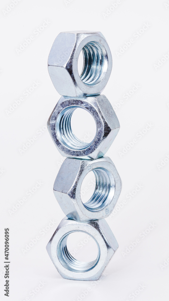 nuts and bolts isolated nuts and bolts isolated