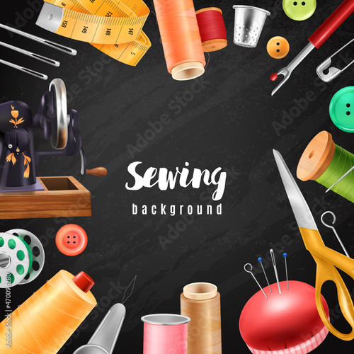 Sewing Machine Background