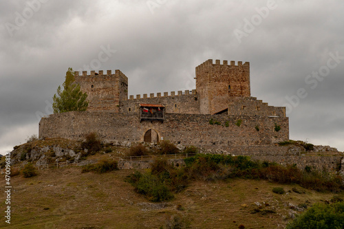 Castle of San Vicente in Argueso, Cantabria - Spain. photo