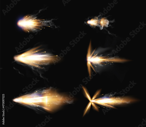 Gun Flashes Set