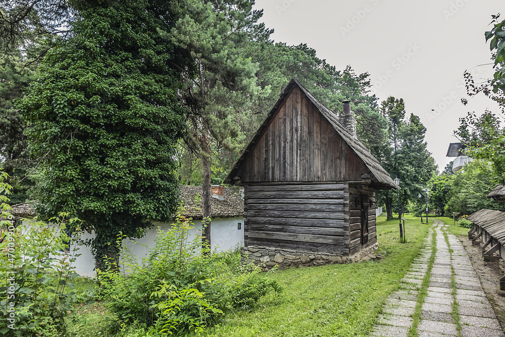 Traditional Old Romanian house. BUCHAREST, ROMANIA. Traditional Old Romanian house. BUCHAREST, ROMANIA.