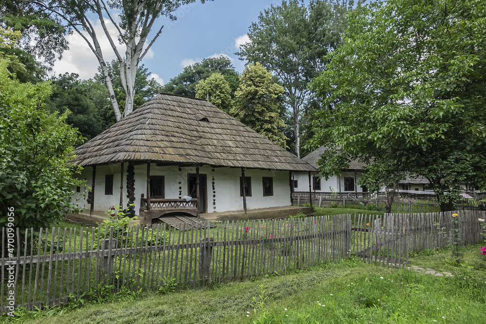Traditional Old Romanian house. BUCHAREST, ROMANIA. Traditional Old Romanian house. BUCHAREST, ROMANIA.