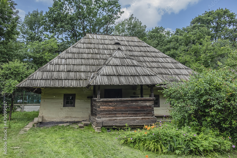 Traditional Old Romanian house. BUCHAREST, ROMANIA. Traditional Old Romanian house. BUCHAREST, ROMANIA.