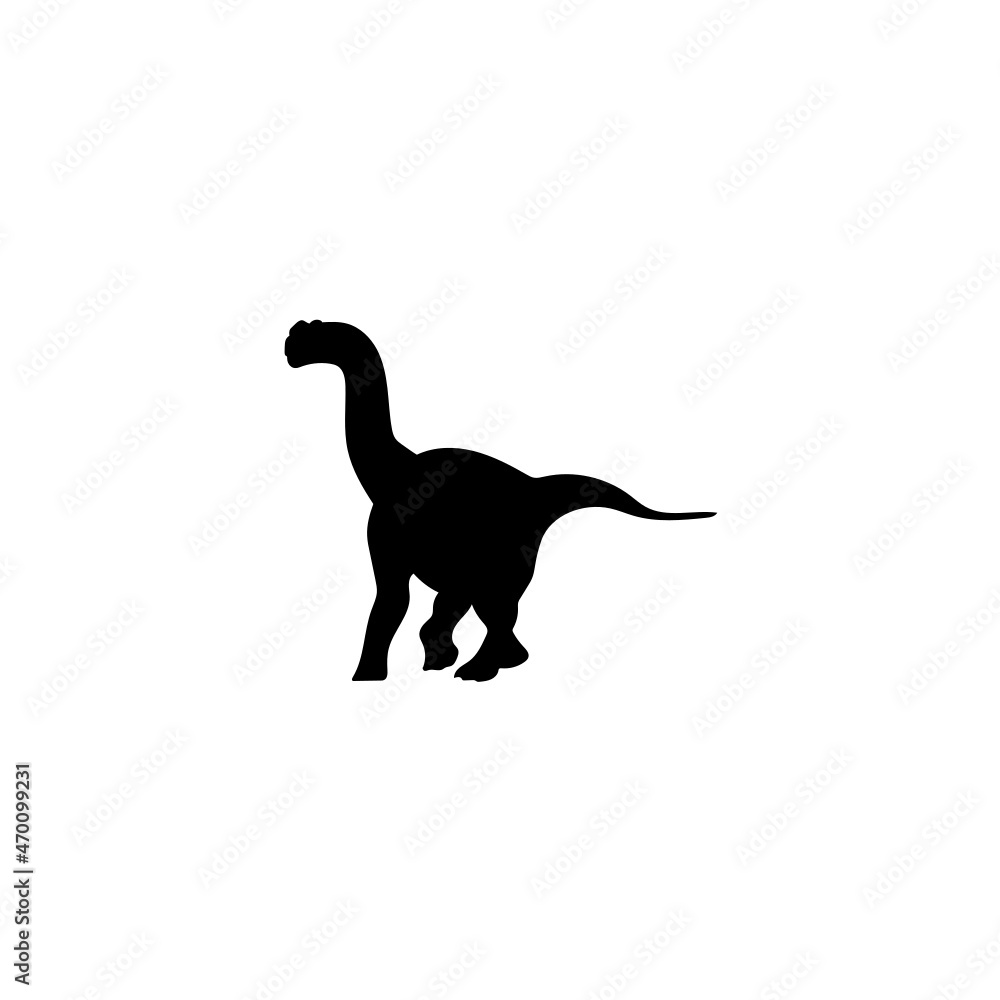 Fototapeta premium Dinosaur silhouette