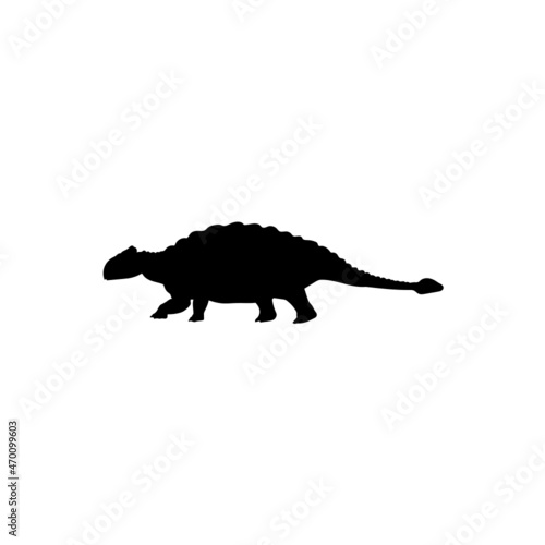 Dinosaur silhouette