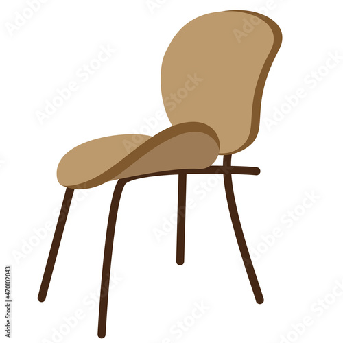 Office chair vector illustration / Офисный стул, векторная иллюстрация