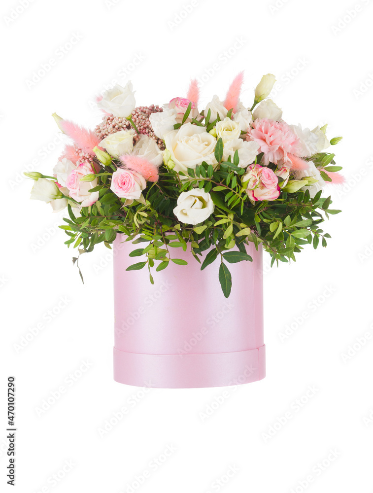 Bouquet of fresh flowers close up isolated on white background Bouquet of fresh flowers close up isolated on white background