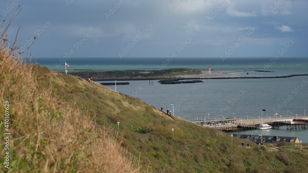 Blick auf die Düne von Helgoland Blick auf die Düne von Helgoland