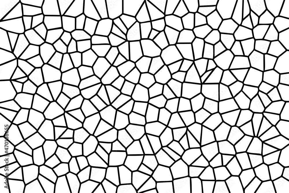 Obraz premium Stained Glass Line Background