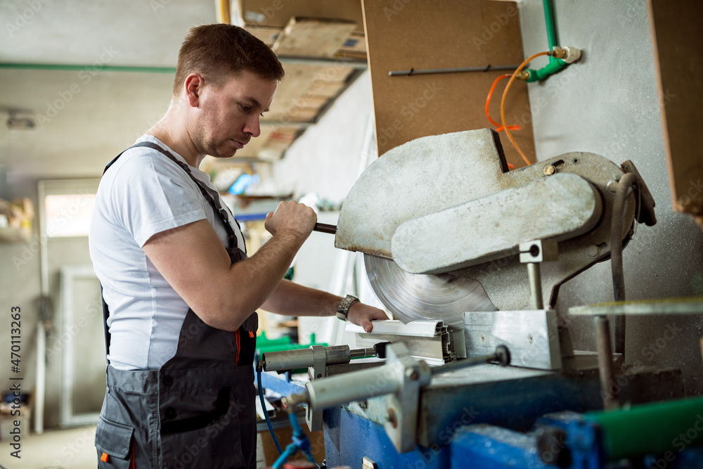 Plastic window and door manufacturing