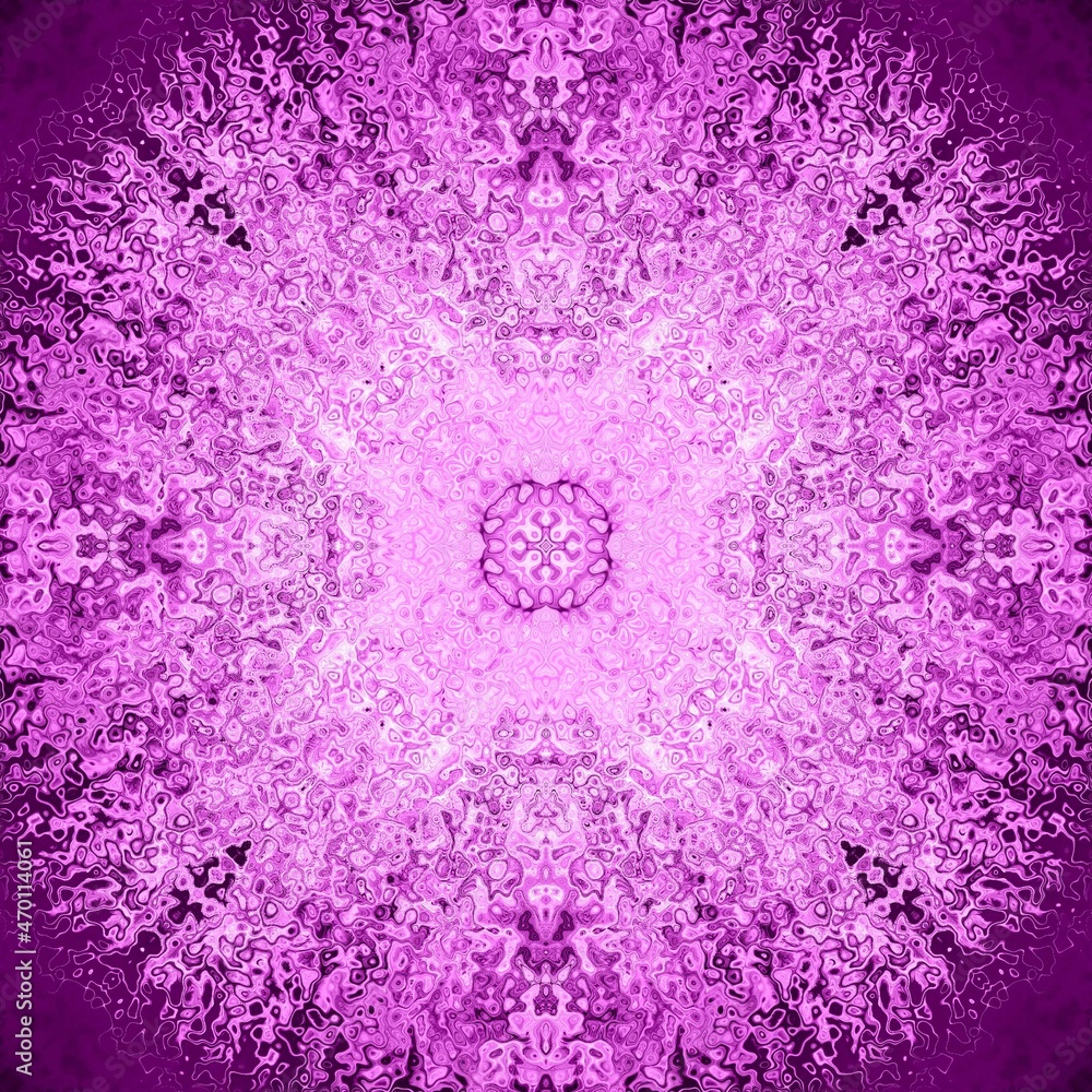 abstract background of pattern of a kaleidoscope. white pink violet background fractal mandala. abstract kaleidoscopic arabesque. geometrical ornament winter feather pattern abstract background of pattern of a kaleidoscope. white pink violet background fractal mandala. abstract kaleidoscopic arabesque. geometrical ornament winter feather pattern