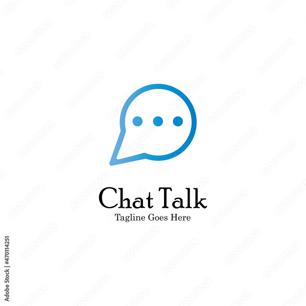 Abstract chat app logo design. Icon chat Dialogue and discussion vector illustration Abstract chat app logo design. Icon chat Dialogue and discussion vector illustration