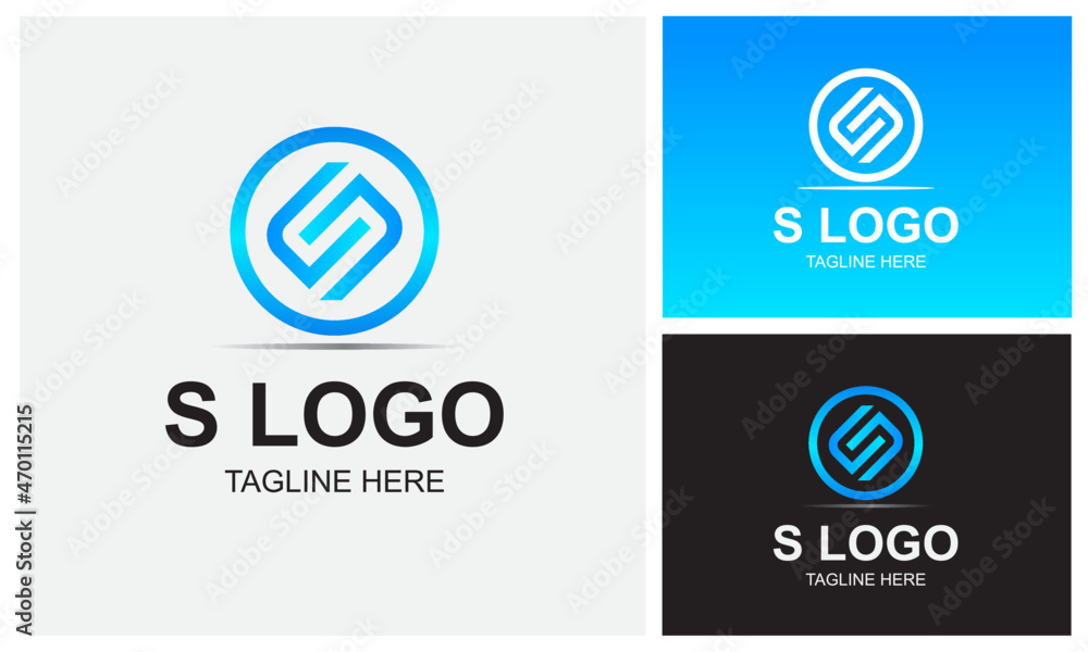 S Letter Logo Design Template. S Letter Logo Design Template.