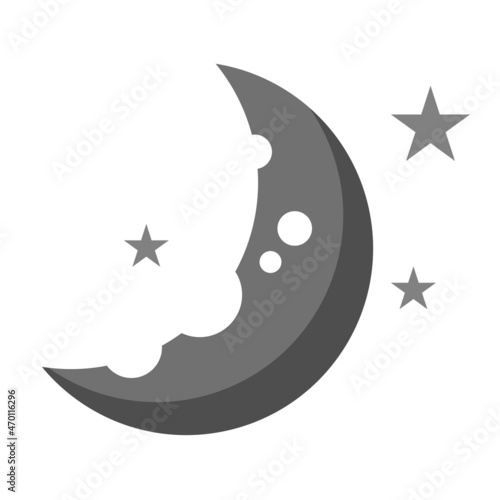 half moon stars illustration vector design Free Download half moon stars illustration vector design - GFXLoad