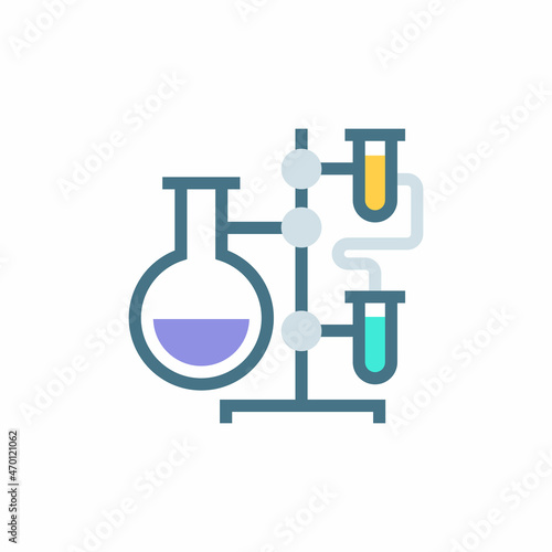 LABORATORY icon in vector. Logotype