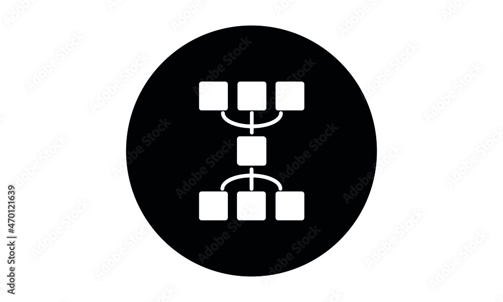 Fototapeta premium Teamwork Icon. Black on White Background With Shadow. Vector Illustration.