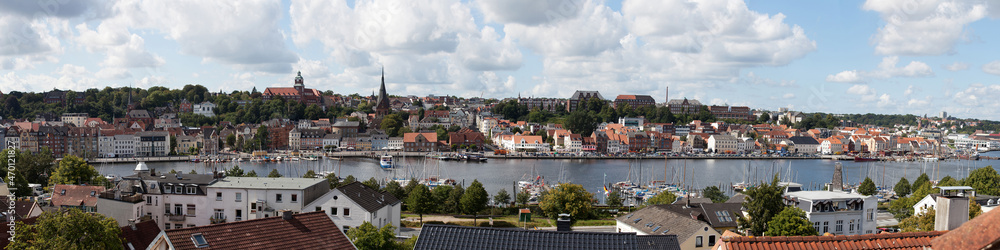 Flensburger Hafen Panorama