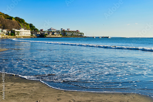 鎌倉　材木座海岸
Zaimokuza Beach in Kamakura,Japan photo