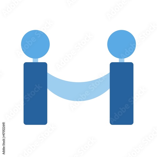 Barrier Flat Vector Icon Design