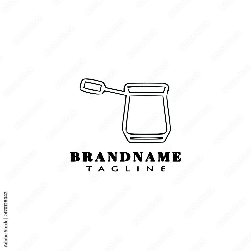 coffee element logo cartoon icon design template black isolated vector illustration coffee element logo cartoon icon design template black isolated vector illustration