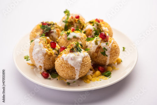 Dahi Puri Chaat