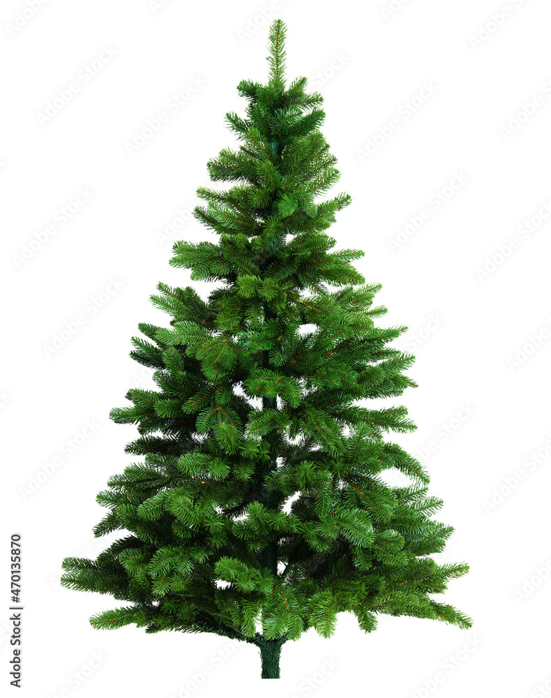 Christmas tree isolated on white Christmas tree isolated on white