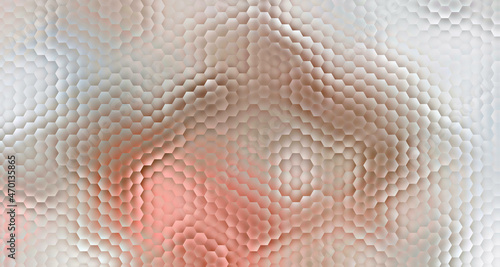 Beautiful background with with small hexagonal shapes 